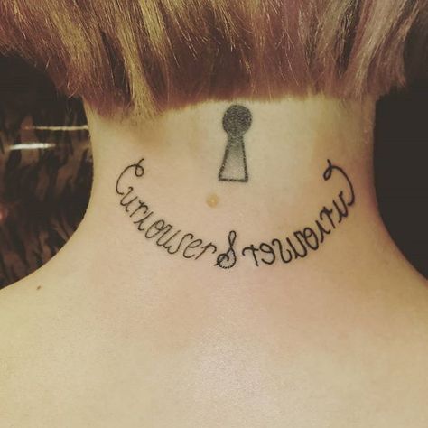 Book tattoos. Book Tattoos, Curiouser And Curiouser, Book Tattoo, Deathly Hallows Tattoo, Jesus Fish Tattoo, Triangle Tattoo, Alice In Wonderland, Tatting, Tattoo Quotes