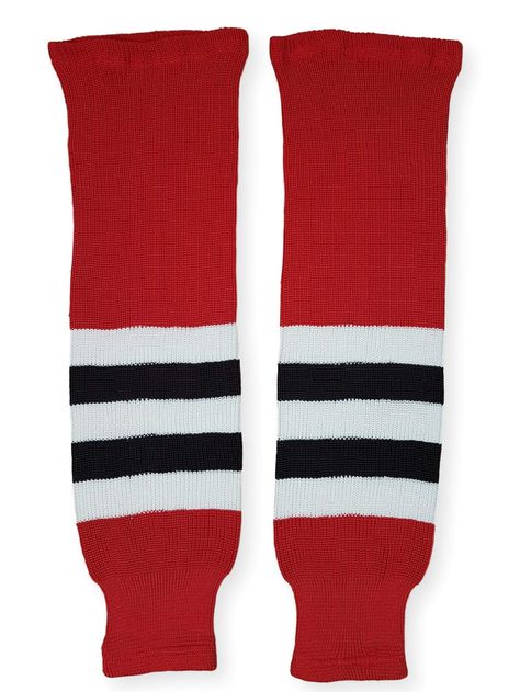 PRICES MAY VARY. 50% Polyester / 50% Cotton Imported Machine Wash Breathable old school Knit Hockey Socks Sticks to your jock short tabs or hockey garter belt 50% Polyester / 50% Cotton Made in Canada specifically for hockey Sizing - See sizing chart picture. Tyke - 20" long, Junior - 24" long, Intermediate 28" long, Senior 32" long Canada Hockey, Hockey Socks, Hockey Pucks, Youth Hockey, Hockey Puck, Arduino Projects, Hockey Equipment, Long Knit, Knee Pads