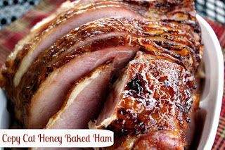 Mommy's Kitchen: December Menu - Menu Plan Monthly Honey Baked Ham Copycat, Honey Baked Ham Recipe Copycat, Copycat Honey Baked Ham, Thanksgiving Ham, Honey Baked, Honey Baked Ham, Family Friendly Recipes, Baking With Honey, Copykat Recipes