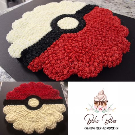 Pokeball Cupcake Pull Apart, Pokeball Pull Apart Cupcakes, Pokemon Cupcake Cakes Pull Apart, Pokemon Cupcakes Ideas, Pokémon Birthday Cupcakes, Pokemon Birthday Cupcakes, Pokemon Pull Apart Cupcakes, Pokemon Cupcake Cake, Gamer Cupcakes