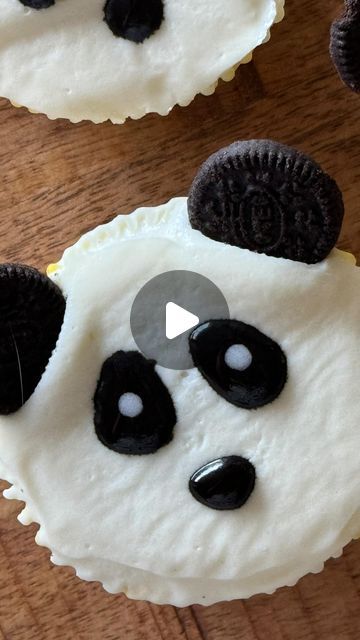 Deli Sweet on Instagram‎: "How adorable is this panda cupcake? 🐼 🧁Too cute to eat! 

******************************************
#CupcakeLove #panda #SweetTreats #BakingJoy #DessertArt #CutenessOverload #InstaDesserts #BakingAddict #Foodie #bakerlife 
 #HomemadeGoodness 
#BakingDay 
#freshbaked 
#cookies #cute #custom #fun #explore #explorepage #explorepage✨ #cookies🍪 #cook 
#اکسپلور #اکسپلور_اینستاگرام 
#کیک_خانگ�ی 
#کیک_خونگی #پاندا #کیک_اسفنجی"‎ Panda Cupcake, Panda Cupcakes, Cookies Cute, Panda Cookies, Freshly Baked, Too Cute, Sweet Treats, Cupcake, Baking