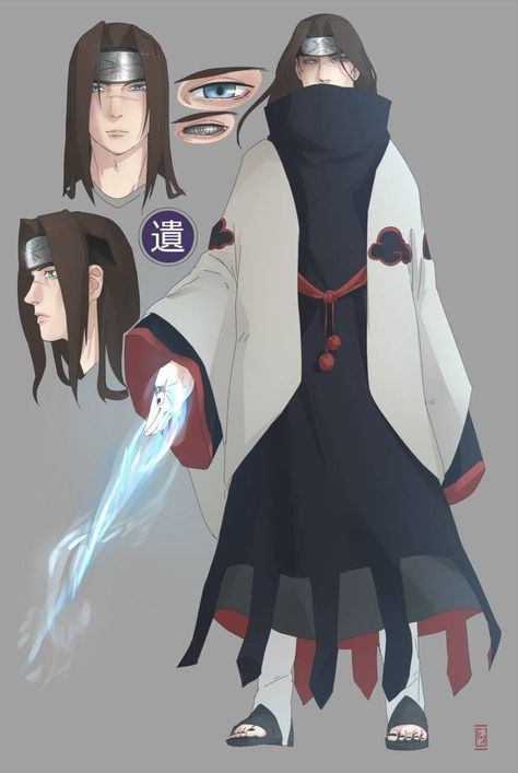 Naruto Character Creator, Kekkei Genkai, Naruto Clothing, Naruto Oc Characters, Anime Ninja, Naruto Drawings, Naruto Fan Art, Naruto Comic, Naruto Pictures