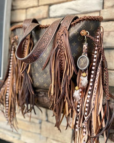 Store 1 — Classic Boho Bags Lv Fringe Bag, Western Bags Purses Diy, Lv Western Purses, Diy Boho Bags How To Make, Boho Bags And Purses, Boho Louis Vuitton Bag, Fringe Louis Vuitton Purses, Western Purses With Fringe, Boho Bags Diy