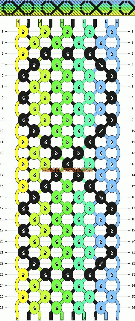 Ombre infinity friendship bracelet pattern number #9883 - For more patterns and inspiration visit our web or app! Bracelets Thread, Bracelets Embroidery, Embroidery Friendship, Infinity Pattern, Embroidery Floss Bracelets, Floss Bracelets, String Bracelet Patterns, Embroidery Tips, Bracelets Ideas