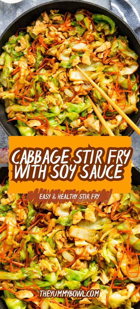 Try this quick and delicious Cabbage Stir Fry for a tasty meal! With eggs, crisp cabbage, and a flavorful sauce, it’s an easy way to enjoy a veggie-packed dish. Cabbage And Stewed Tomatoes, Cabbage Zucchini Stir Fry, Recipes W Cabbage, Asian Fried Cabbage Recipes, Cabbage Street Food, Different Ways To Make Cabbage, Keto Cooked Cabbage Recipes, Easy Vegetable Stir Fry Recipes, How To Fry Cabbage Recipes