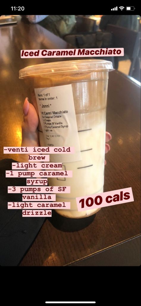 Low Calorie Starbucks Drinks, Resep Starbuck, Minuman Starbucks, Starbucks Orders, Starbucks Drinks Diy, Secret Starbucks Recipes, Coffee Recipes Starbucks, Iced Starbucks Drinks, Resep Smoothie