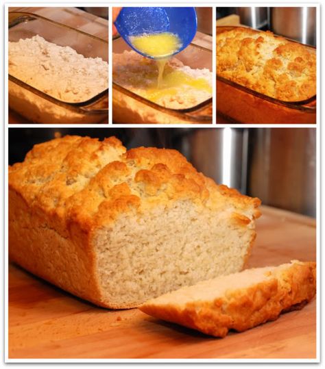 Tastefully Simple Homemade Beer Bread copycat recipe. Simple Beer Bread, Tastefully Simple Beer Bread, Homemade Beer Bread, Fondue Night, Soup Homemade, Homemade Baked Bread, Beer Bread Recipe, Pan Relleno, Homemade Beer