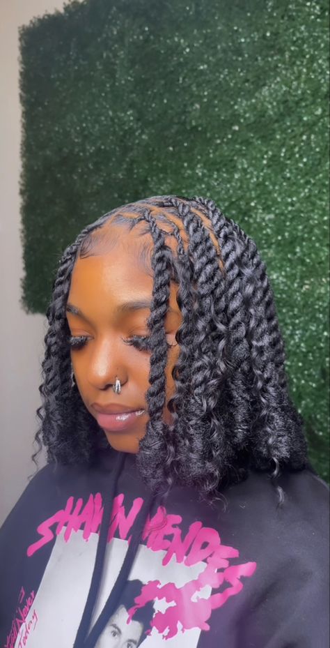 Boho Invisible Locs, Invisible Locs Bob, Invisible Locs Hairstyles, Locs Bob, Statesboro Georgia, Invisible Locs, Short Locs Hairstyles, Feed In Braids Hairstyles, Braided Cornrow Hairstyles