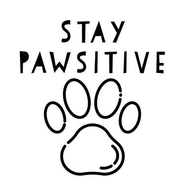 Stay Pawsitive cute pet dog cat owner lover quote phrase Quotes On Pets, Pet Quotes Love, Dog Paw Quotes, Pet Quotes Inspirational, Dog Sayings Quotes Funny, Fur Mom Quotes, Animal Lover Quotes Feelings, Cute Dog Quotes Short, Me And My Dog Quotes