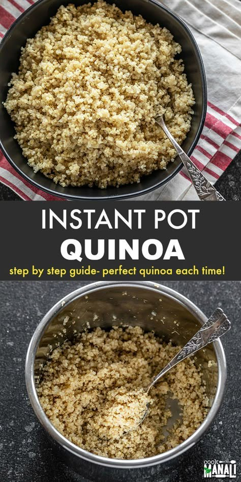 Instant Pot Quinoa Recipes, Perfect Quinoa, Instant Pot Quinoa, Making Quinoa, Vegetarian Instant Pot, Pressure Pot, Quinoa Salad Recipes, Instant Pot Dinner Recipes, Instapot Recipes