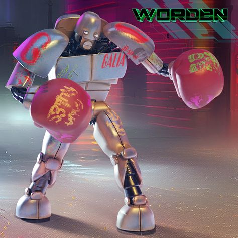 Concept design, modeling, rendering. Adapted to animation. Prototype character - "Galia robot boxer" #blender #substancepainter #conceptartist #characterdesigner #3d #sculpt #modeling #rendering #scifi #cyberpunk #boxing #robot #comic Robot Boxing, Boxing Robot Concept Art, Robot Torso Concept Art, Robots Movie Concept Art, Dog Robot Concept, Skynet Terminator Robots, Real Steel, Robots Concept, 3d Artist