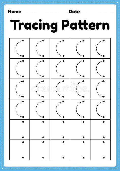 Pattern Tracing Worksheet, Slanting Lines Worksheets, Tracing Lines Preschool Free Printable, Curve Lines Pattern, To Improve Handwriting, Lines Worksheet, Prewriting Worksheets, Tracing Patterns, Preschool Activity Sheets