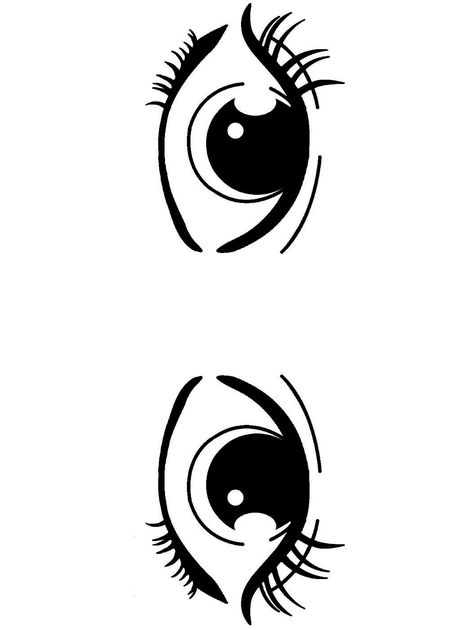 Eyes Clipart Free Printable, Printable Eyes For Crafts, Eye Template Free Printable, Eye Template Drawing, Eye Coloring Pages, Pot Faces, Eyes Template, Eye Template, Eyes Printable