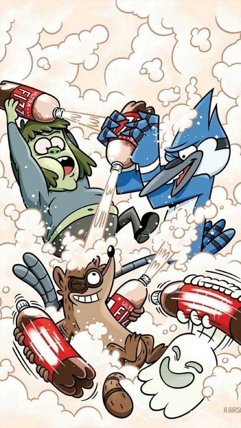 Regular Show, Cartoon Characters