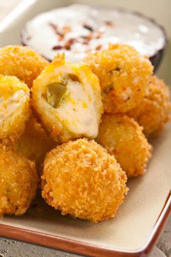 Ramadan Meals, Gameday Snacks, Cheese Fritters, Authentic Mexican Food, Mexican Appetizers, Recipes Mexican, Jalapeno Cheese, Mexican Dinner Recipes, Queso Cheddar