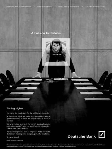 Deutsche Bank Print Ad, Slot Online, Investment, Finance, Indonesia