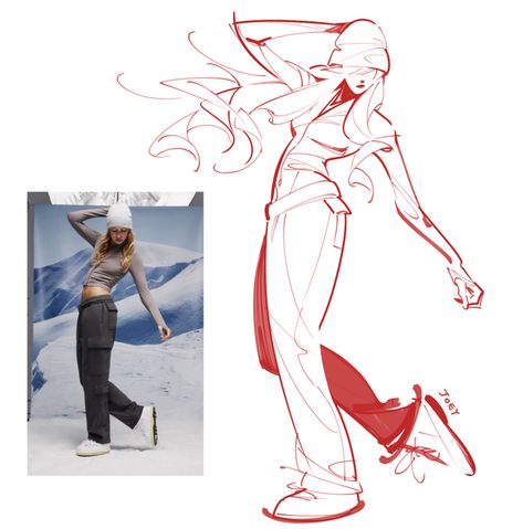 Sketch Fashion, Sketch Poses, Anatomy Poses, The Blueprint, Gesture Drawing, Poses References, Figure Drawing Reference, Fashion Design Sketches, Art Poses