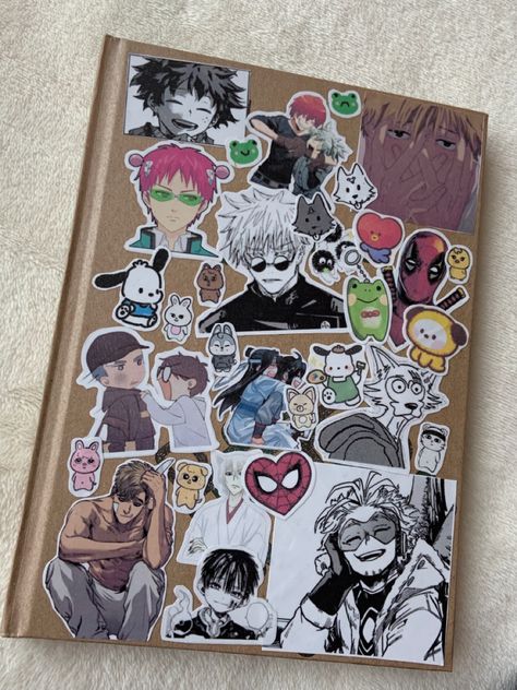 Art Binder Cover, Anime Sketchbook Cover, Binder Ideas Cover, Sketch Book Decoration Cover, Sketch Book Design Ideas Front Cover, Ideas For Sketchbook Cover, Sketch Book Front Page Ideas, Artbook Cover Ideas, Decorating Sketchbook Cover