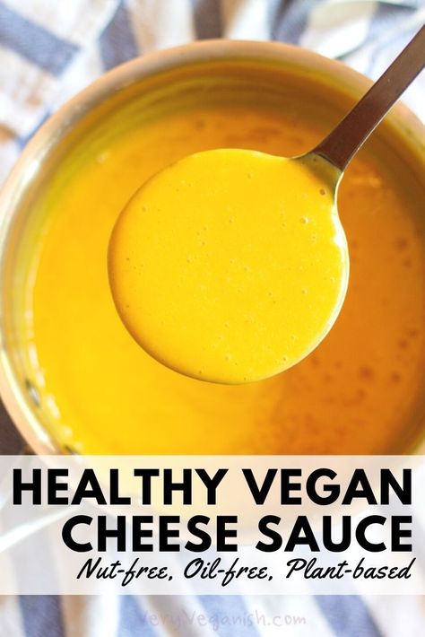 Vegan Cheese Recipe Nutritional Yeast, Dairy Free Cheese Sauce Nutritional Yeast, Cheese Sauce With Nutritional Yeast, Vegan Yeast Recipes, Vegan Cheese Fries, Mac And Cheese With Nutritional Yeast, Nutritional Yeast Recipes Sauces, Oil Free Vegan Cheese, Velveeta Alternative