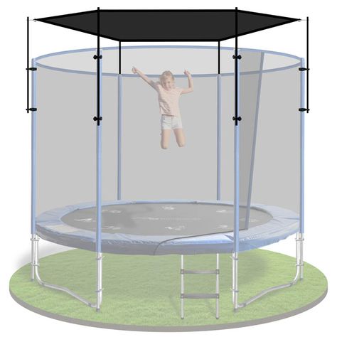 Diy Trampoline Cover, Playground Backyard Diy, Playground Backyard, Best Trampoline, Diy Shades, Backyard Diy, Backyard Playground, Trampolines, Shade Sail