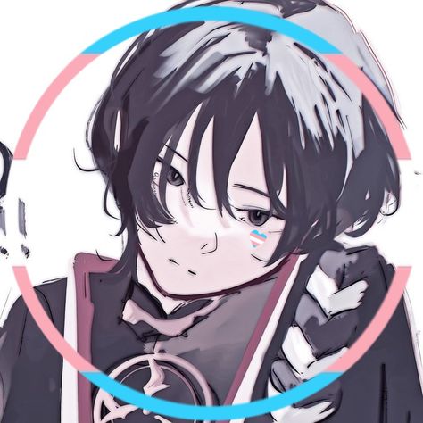 Icon trans meia lua Trans Pfp Anime, Transmasc Pfp Icon, Trans Anime Icons, Trans Male Pfp, Trans Pfp Discreet, Trans Pfp Boy, Icons Trans, Trans Pfp, Lgbtq Pfp