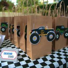 Monster Jam Party Ideas, Monster Jam Birthday Party Ideas, Monster Truck Theme Birthday Party, Monster Truck Cookies, Monster Jam Birthday Party, Monster Truck Jam, 3rd Birthday Party For Boy, Monster Truck Birthday Party, Monster Jam Birthday