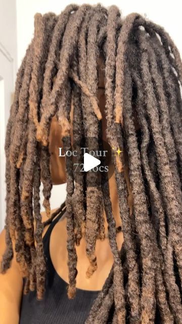 Jasmine 🦋 on Instagram: "4.4 years loc’d ✨

And still trying to figure out when they got so long.
 
•
•
•
•

#locs #loctour #locnation #jahzylocs #loclove #explore #trending #maturelocs #longlocs #thicklocs #loclivin #locjourney #viral" 60 Locs Count, Loc Transformation, Chocolate Brown Locs, Wicks Locs, Large Locs, Interlocking Locs, Messy Locs, Thick Locs, Long Locs