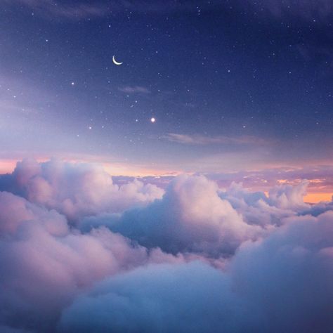 Clouds And Stars Aesthetic, Clouds Scenery, Background Clouds, Picture Cloud, Stars Astronomy, Beautiful Scenery Photography, Pastel Sunset, Sunset Beautiful, Clouds Photography