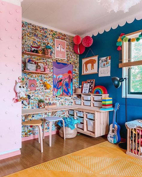 Christin ✨ Terra+Tint | Sweden (@terraandtint) • Instagram photos and videos Kids Bedroom Inspiration, Interior Design Software, Rainbow Room, Home Daycare, Interiors Magazine, Big Girl Rooms, Colorful Rainbow, Play Room, Boy's Room