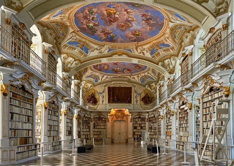 Top 25 Most Beautiful Libraries in the World Ranked (2024) Best Libraries In The World, Pretty Libraries, Famous Library, Pretty Library, Most Beautiful Libraries, Trinity College Library, Beautiful Libraries, Inverted Pyramid, Beautiful Library