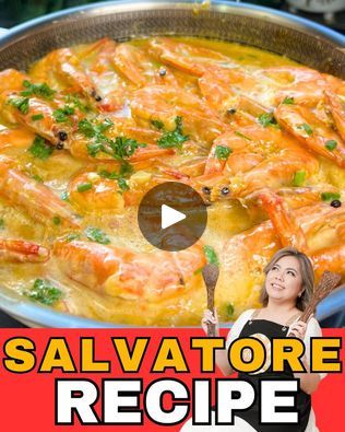 Salvatore Shrimp Recipe | Pinoy Yummy Style | Salvatore Shrimp Recipe | Pinoy Yummy Style | By Pinoy YummyFacebook Shrimp Salvatore Recipe, Shrimp Recipe, Shrimp Recipes, Quick Saves, Prawn Recipes