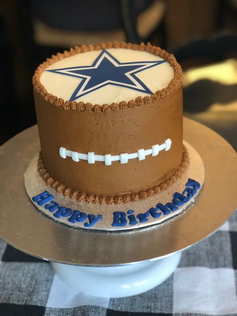 Dallas Cowboy Cake For Men, Dallas Cowboys Grooms Cake, Cowboys Birthday Cake, Dallas Cowboys Birthday Cake, Dallas Cowboys Birthday Party, Cowboys Cake, Dallas Cowboys Cake, Football Party Snacks, Dallas Cowboys Birthday