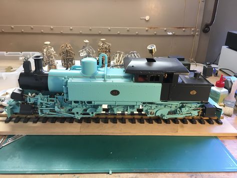 Model Steam Trains, Live Steam Models, Model Engineering, Steam Engine Model, Garden Railway, Aircraft Interiors, Rail Road, Model Railroading, Train Pictures