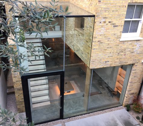 Glass Box Extension, Box Extension, Box Architecture, House Redesign, London Townhouse, Glass Extension, Extension Designs, House Extension Design, Wall Exterior