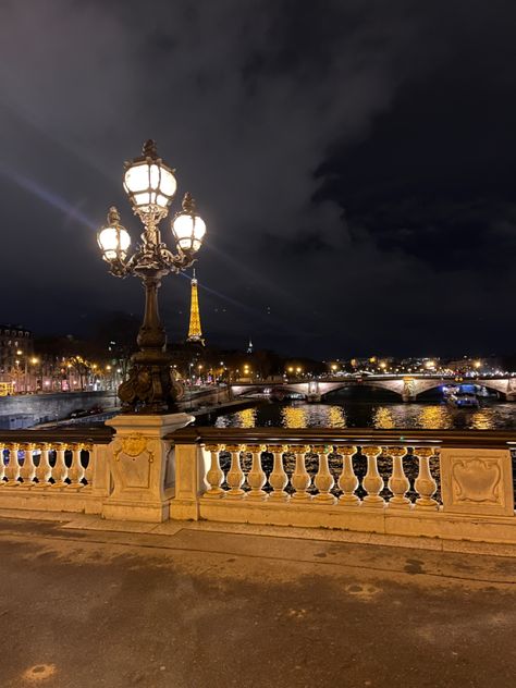 Paris View Night, Aesthetic Places In Paris, French Night Aesthetic, France Night Aesthetic, Paris Dark Aesthetic, Romantic Night Aesthetic, Paris At Night Aesthetic, Night Paris Aesthetic, Paris Night View