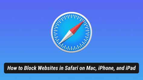 If you’re planning to block websites in Safari, and are new to the Apple Ecosystem, then you’re certain to get... How to Block Websites in Safari Browser on your Mac, iPhone, and iPad Geek Dashboard Parental Control Apps, Telegram Logo, Parental Control, Apple Logo, Settings App, Screen Time, Cool Websites, Router, Mac