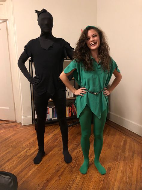 Peter Pan Womens Costume, Peter Pan And Shadow Costume, Peter Pan Shadow Costume, Diy Peter Pan Costume For Women, Female Peter Pan Costume, Peter Pan Costume For Women, Peter Pan Disfraz, Peter Pan And Wendy Costume, Diy Peter Pan Costume