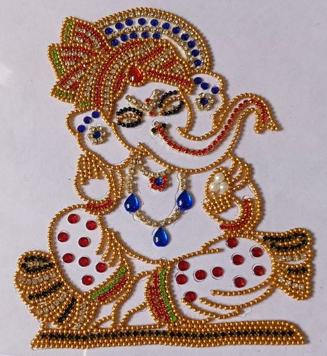 Sugar Beads Embroidery Designs, Bird Silhouette Art, Kundan Rangoli, Aari Design, Sugar Beads, Basic Mehndi, Beads Work, Rangoli Designs Images, Basic Mehndi Designs