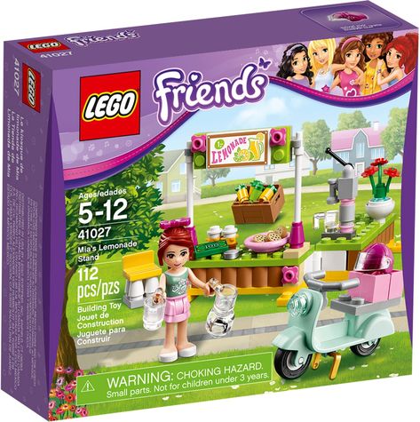 Cardboard Lemonade Stand, Crayola Pens, Legos Sets, Friends Lego, Lego Friends Sets, Lego Building Sets, Fleet Farm, Pink Dishes, Lego Girls