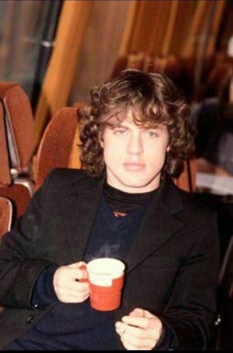 Angus with his cigarette and a cuo of tea! Angus Young, Sweet Lover, Never Stop Exploring