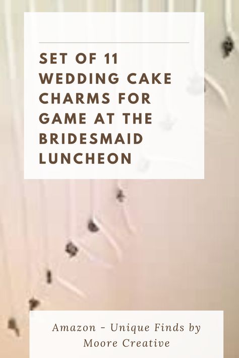 Bridal Luncheon Cake, Wedding Cake Pull Charms, Wedding Cake Pulls, Cake Pull Charms, Bridesmaids Luncheon, Wedding Luncheon, Cake Pulls, Bridesmaid Luncheon, The Wedding Cake