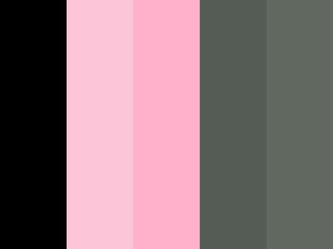 "life" by Beso Designs  #color #inspiration #palette @COLOURlovers  #dark #grays #pinks Pastel Goth Color Palette, Pink Black Color Palette, Life Color Palette, Pink And Black Color Palette, Pink And Black Goth, Wedding Parties Colors, Black Color Palette, Curated Closet, Life Color