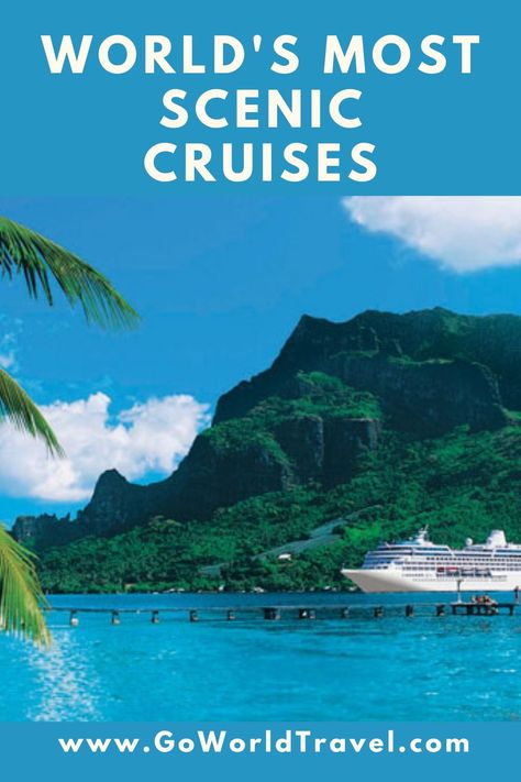 Vacay Spots, Great Places To Travel, It’s A Small World, Traveling Around The World, World Cruise, Cruise Destinations, Beautiful Travel Destinations, Best Cruise, Best View