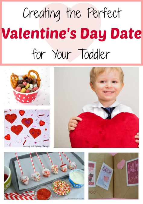 Do you ever think about going on a Valentine's Day Date with your Toddler? Here's some awesome ideas to create a special day for your child! Heart Activities, Valentine's Activities, Toddler Valentine Crafts, Valentines Day Crafts, Valentines Diy Kids, Valentine Party Game, Crafts For Toddlers, February Crafts, Valentine's Day Crafts