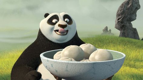 Kung Fu Panda #food #panda #720P #wallpaper #hdwallpaper #desktop Panda Food, Panda Day, Panda Images, Kung Fu Panda 3, In Theaters Now, Dustin Hoffman, Wimpy Kid, Funny Wallpaper, Kung Fu Panda