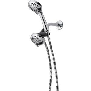 Peerless+2-in-1+Hand+Shower+and+Shower+Head+Unit,+Chrome,+Combo+Pack,+#76311 Bathtub Faucets, Dual Shower Heads, Tub Cleaner, Elderly Home, Head Unit, Shower Design, Shower Systems, Shower Head, Bathroom Renovations