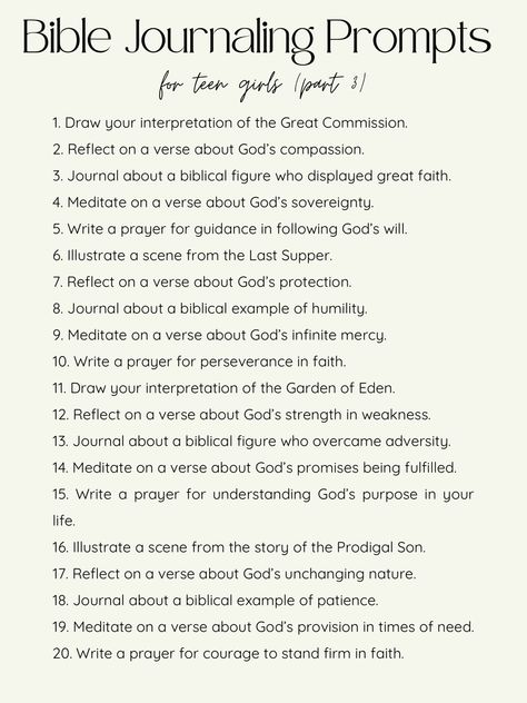 Feel free to use these prompts to explore your faith, express your thoughts, and deepen your relationship with God through your journaling. Christian Journal Prompts Faith, Starting Journaling, Bible Journaling Prompts, Bible Journal Prompts, God Journal, Christian Journal Prompts, Jesus Journal, Dating Myself, God Centered