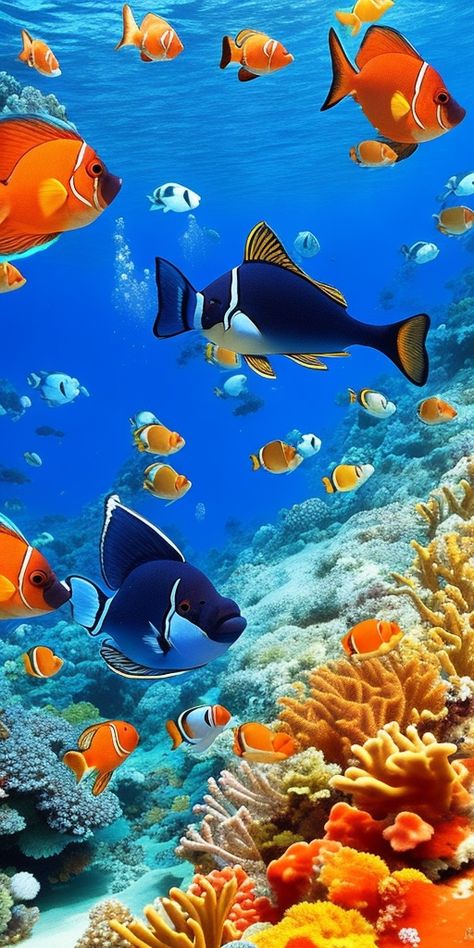 vibrant marine life Fishing App, Marine Life Photography, Marine Photography, Ocean Illustration, Life Photography, Marine Life, Sea Life, Under The Sea, Fishing