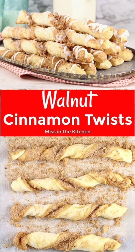 Maple Twists, Bread Twist, Bread Twists, Popcorn Recipes Caramel, Christmas Cookie Recipes Holiday, Fluffy Bread, Sweet Roll Recipe, Cinnamon Twists, Baked Dinner