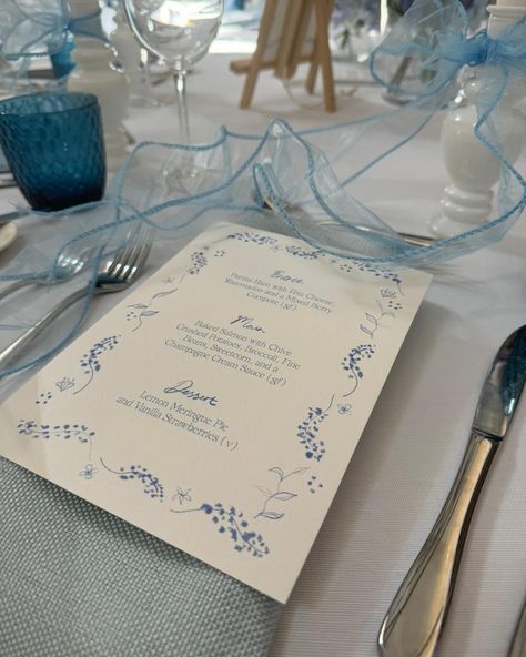 All in the details for this stationery ✨ I loved creating this bespoke wedding stationery set with a theme of blue and floral. To pair with blue hydrangeas 🪻 Hydrangea Blue Wedding, Blue Hydrangea Wedding, Hydrangea Blue, Hydrangea Wedding, Something Blue Bridal, Bespoke Wedding Stationery, Blue Bridal Shower, Blue Hydrangeas, Hydrangeas Wedding